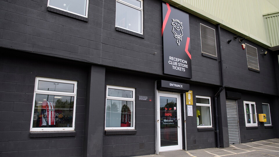 The Imps ticket office and club store