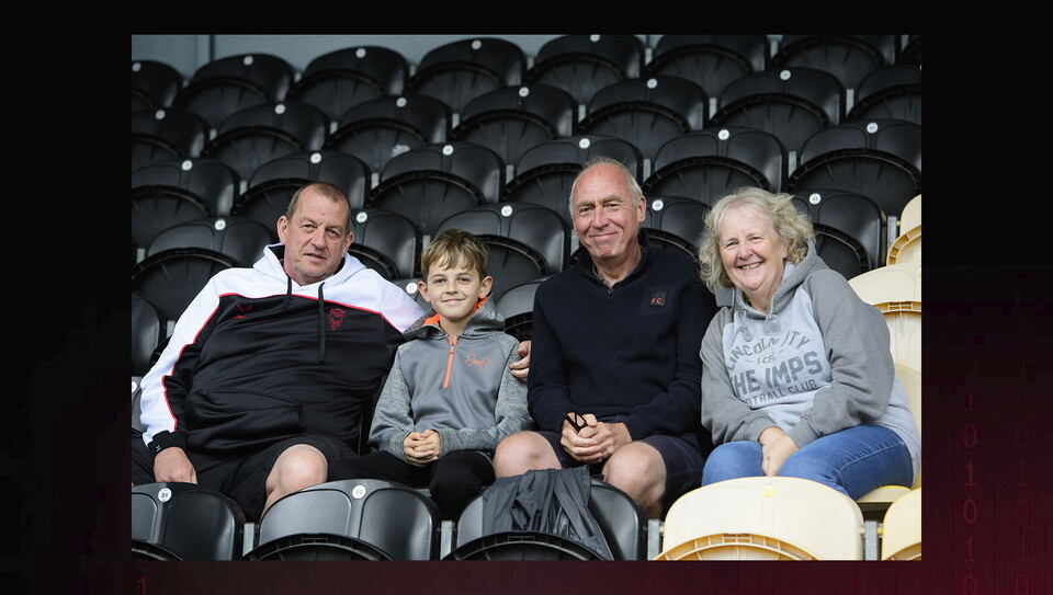 A fans photo from City's 1-0 away win at Burton Albion