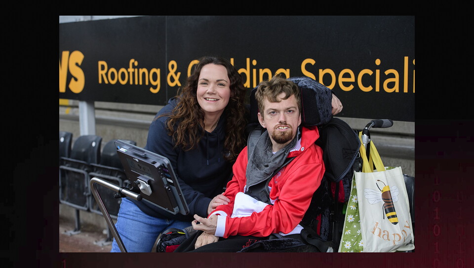 A fans photo from City's 1-0 away win at Burton Albion