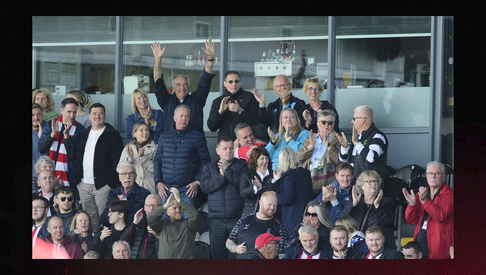 A fans photo from City's 1-0 away win at Burton Albion