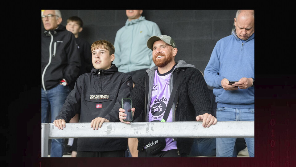 A fans photo from City's 1-0 away win at Burton Albion