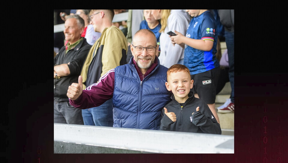A fans photo from City's 1-0 away win at Burton Albion
