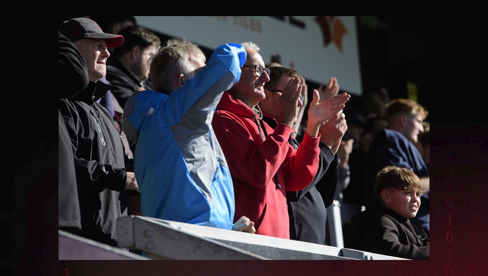 A fans photo from City's 1-0 away win at Burton Albion