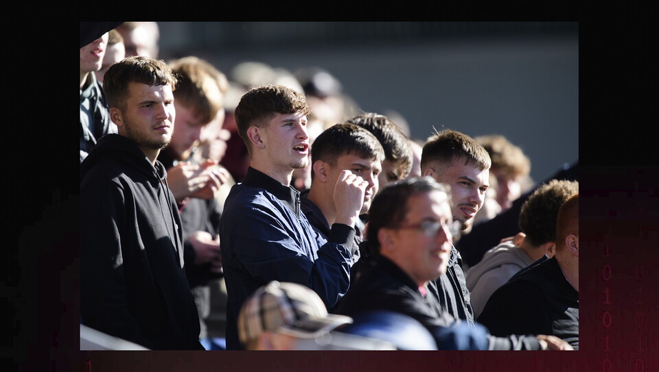 A fans photo from City's 1-0 away win at Burton Albion