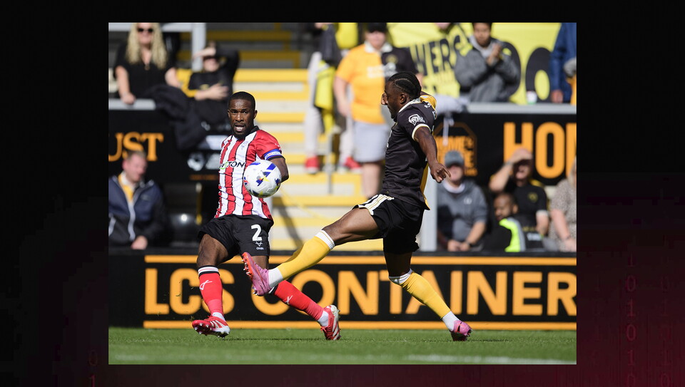 A match action photo from City's 1-0 away win at Burton Albion