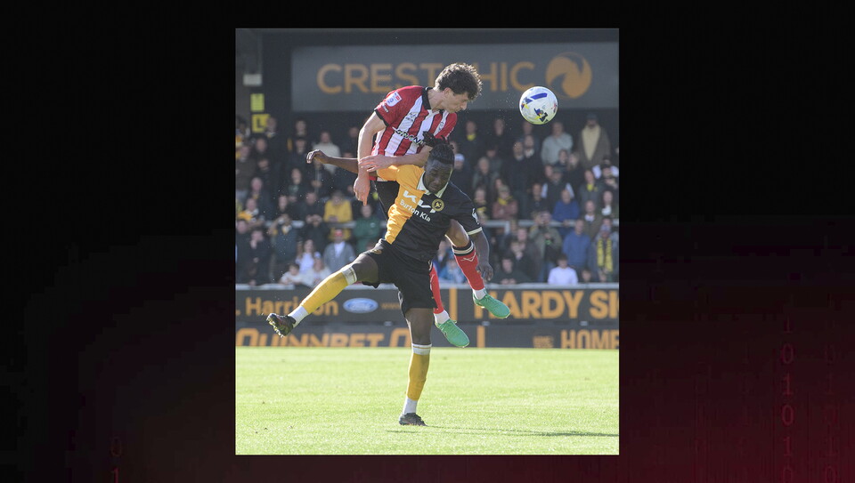A match action photo from City's 1-0 away win at Burton Albion