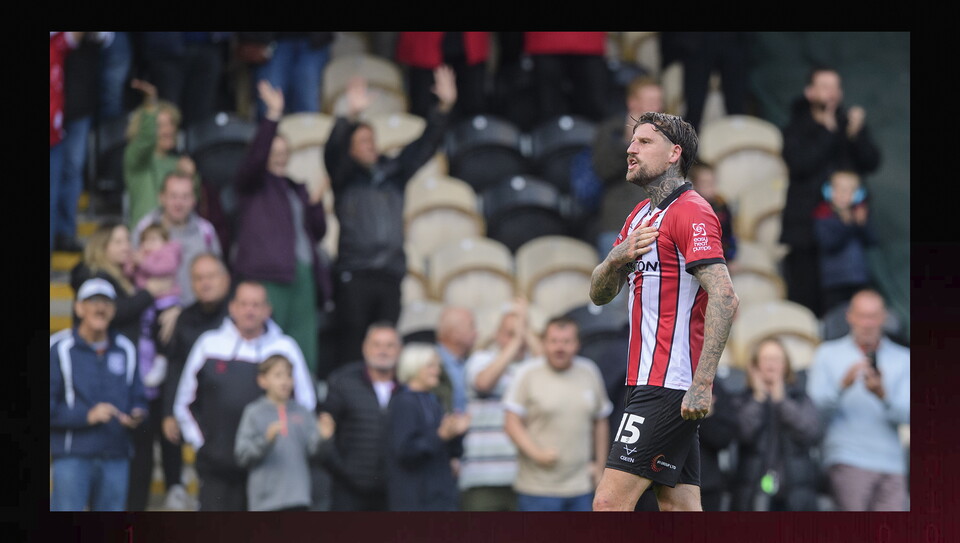 A match action photo from City's 1-0 away win at Burton Albion