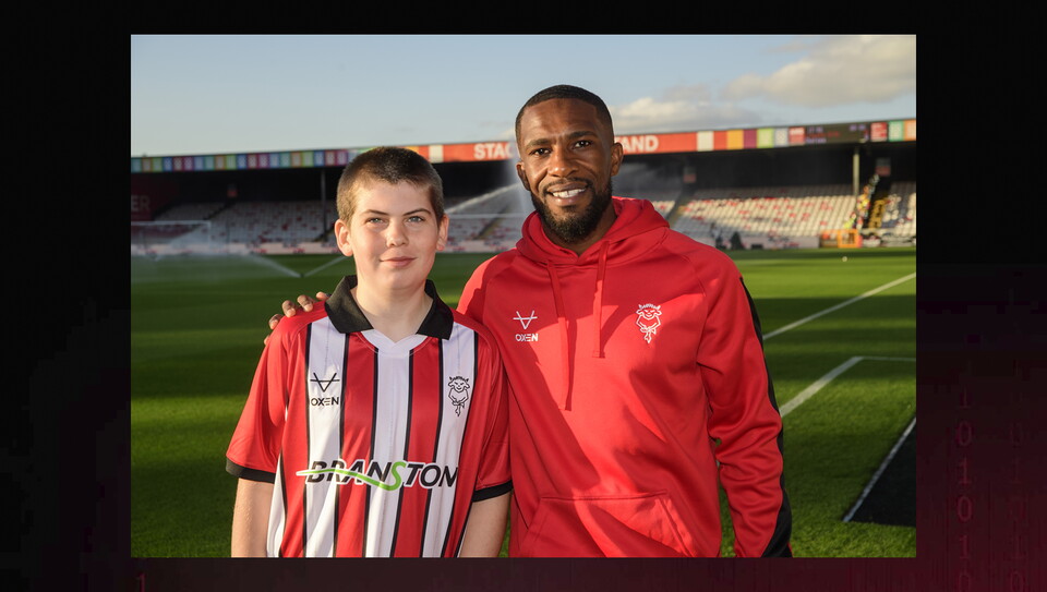 A matchday experience image from Lincoln City v Chelsea