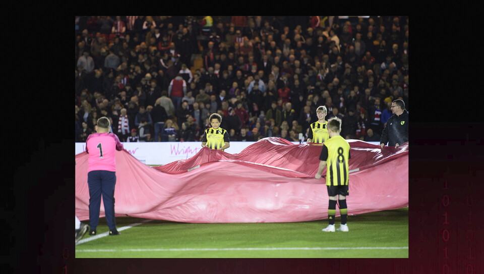 A matchday experience image from Lincoln City v Chelsea