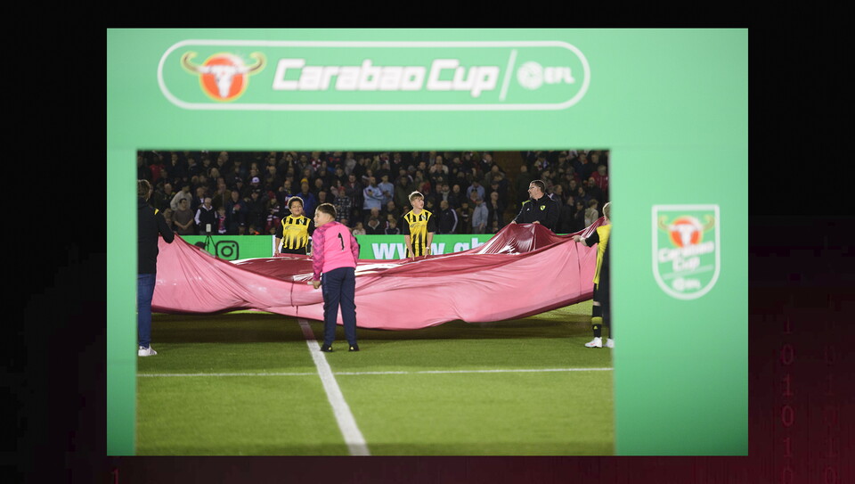 A matchday experience image from Lincoln City v Chelsea