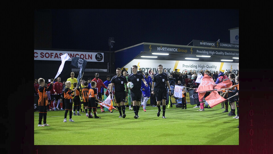 A matchday experience image from Lincoln City v Chelsea