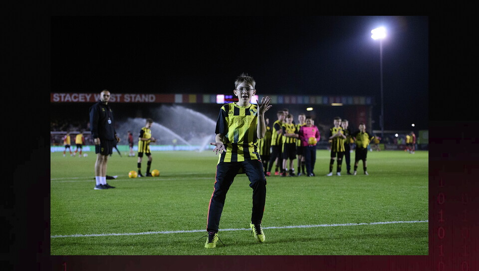 A matchday experience image from Lincoln City v Chelsea