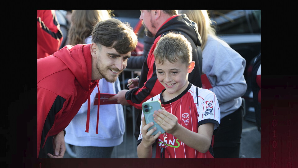 A fans photo from City's home game against Chelsea