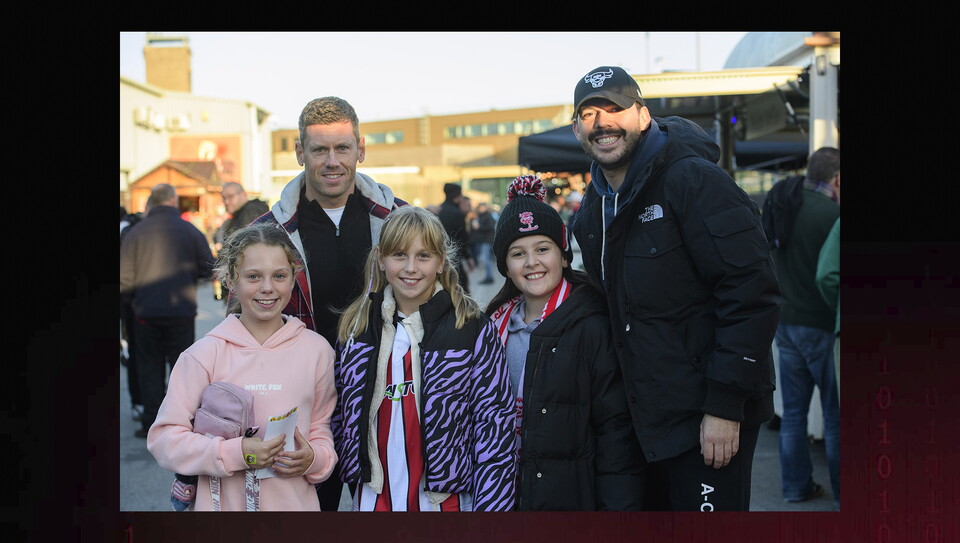 A fans photo from City's home game against Chelsea