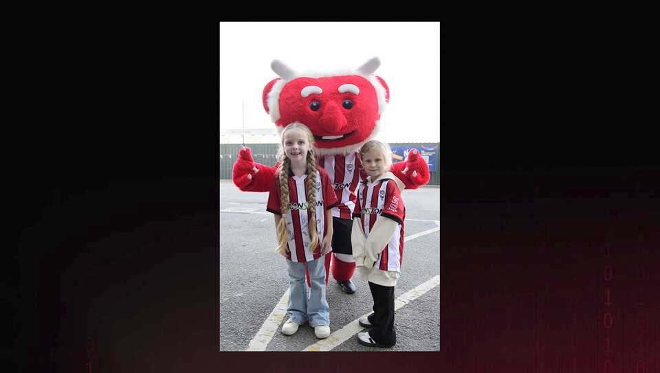 A fans photo from City's home game against Chelsea