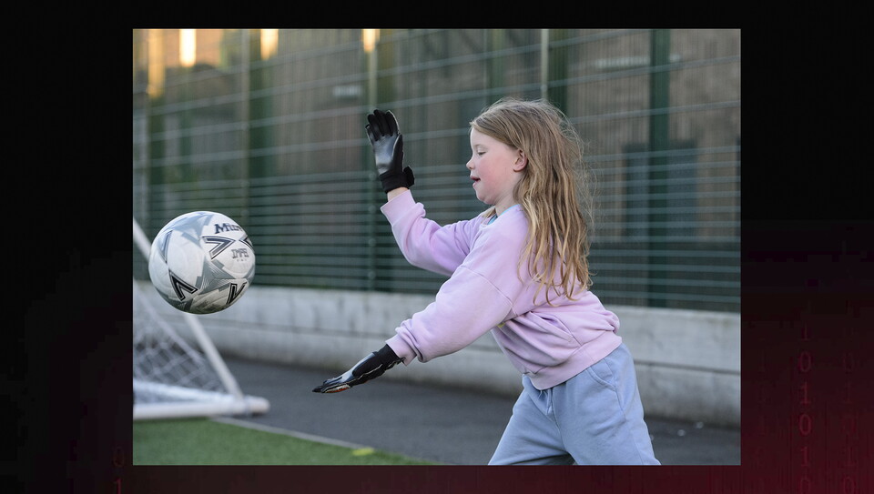 A fans photo from City's home game against Chelsea
