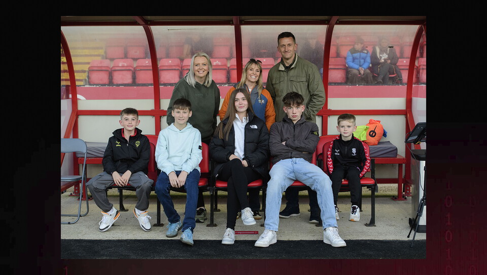 A fans photo from City's home game against Chelsea