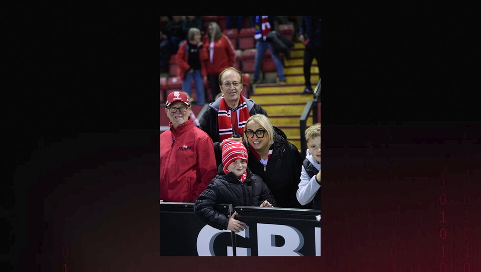 A fans photo from City's home game against Chelsea