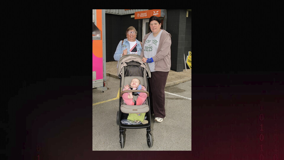 A fan photo from City's home game against Luton Town.