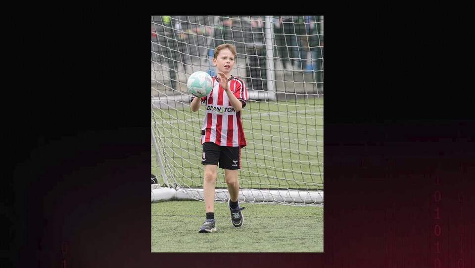 A fan photo from City's home game against Luton Town.