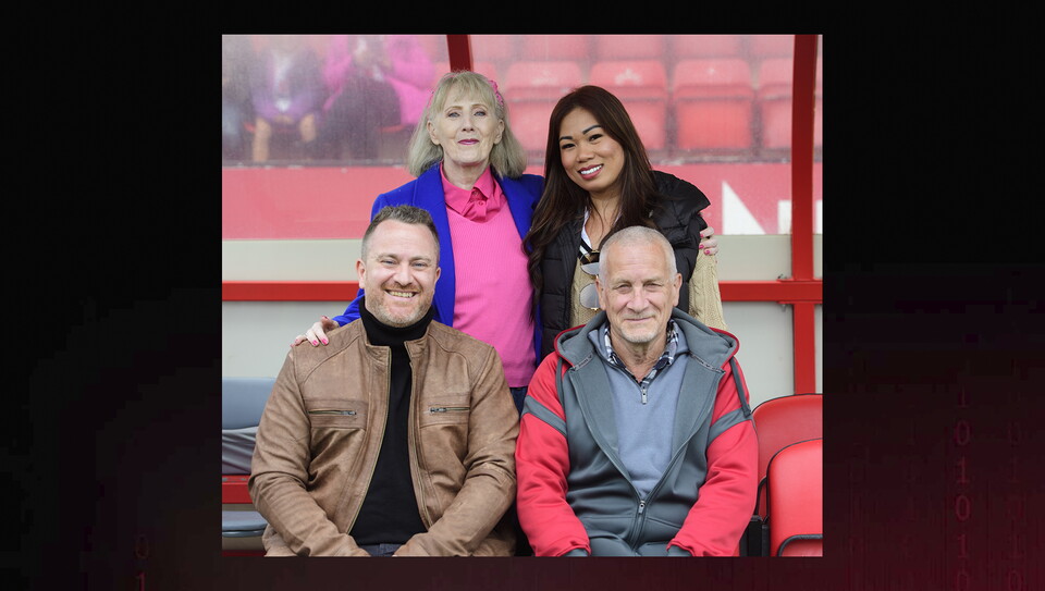 A fan photo from City's home game against Luton Town.