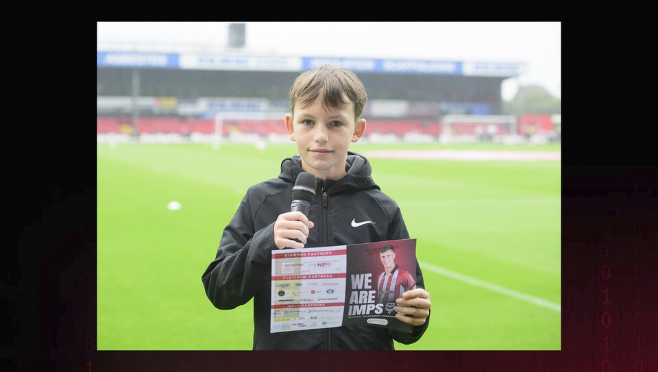 A fan photo from City's home game against Luton Town.