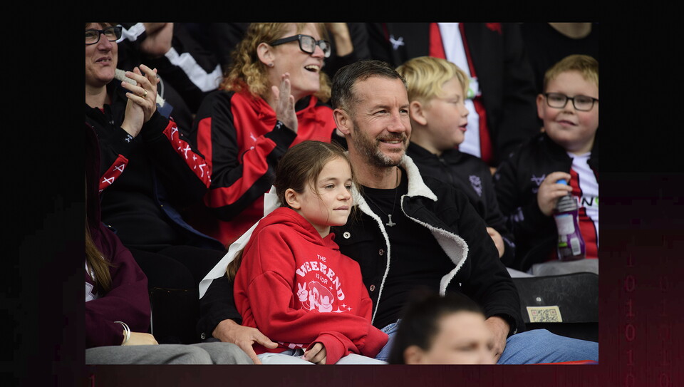 A fan photo from City's home game against Luton Town.