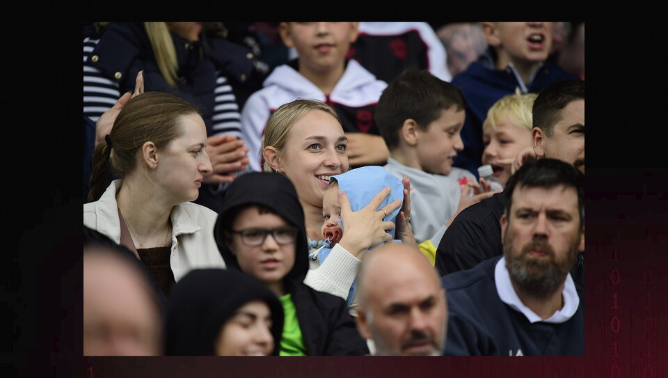 A fan photo from City's home game against Luton Town.