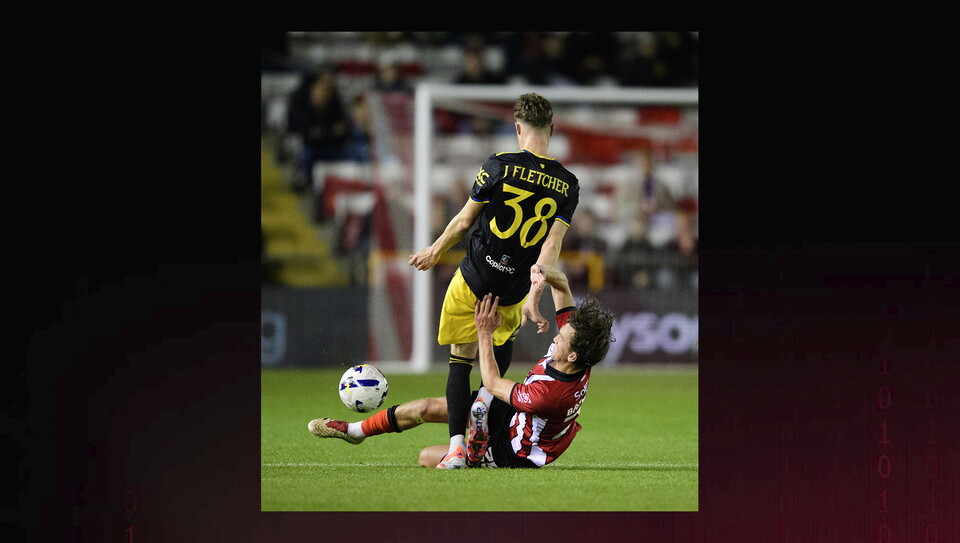 A match image from City's home game against Manchester United U21s