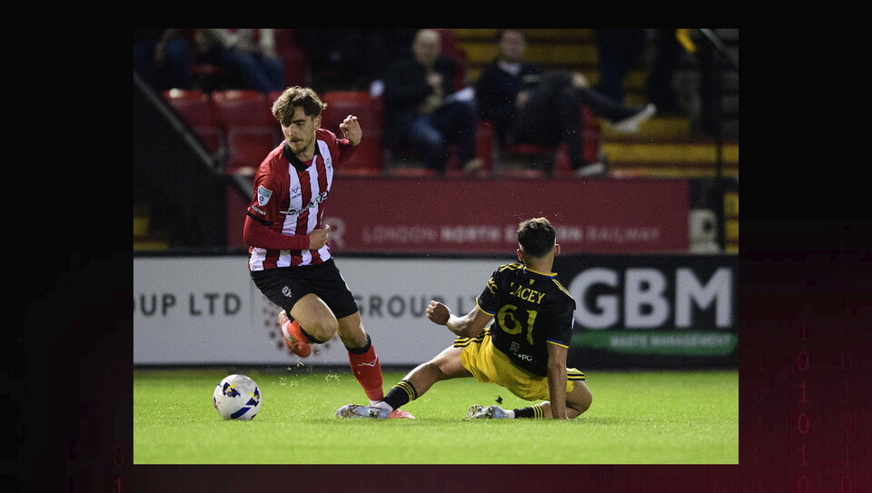 A match image from City's home game against Manchester United U21s