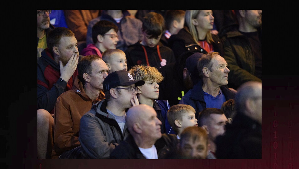 A fans image from City's home game against Manchester United U21s