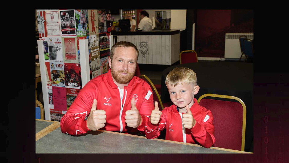 A fan image from City's 3-0 win over Notts County