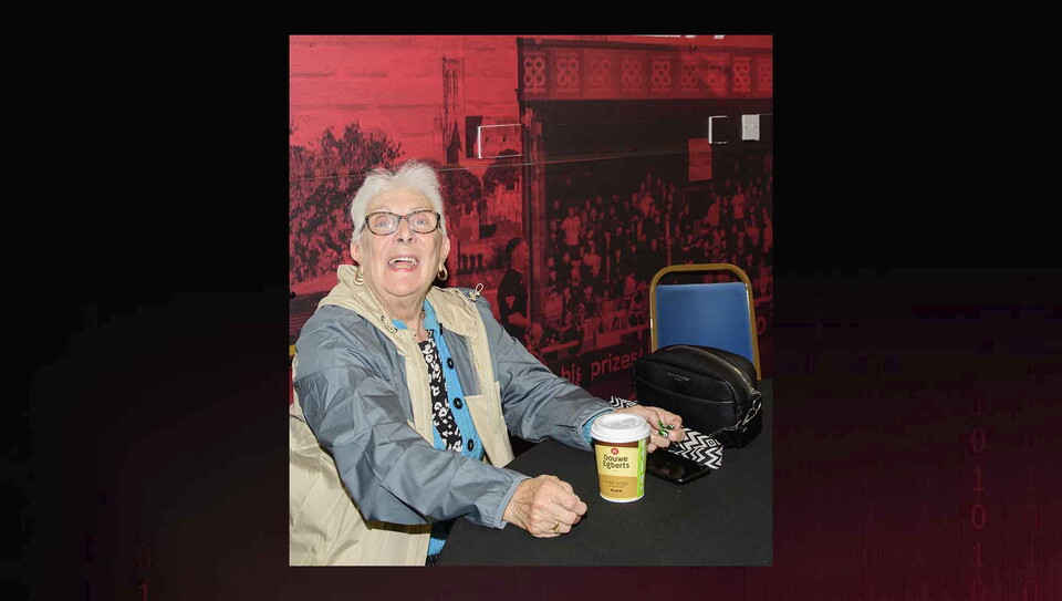 A fan image from City's 3-0 win over Notts County