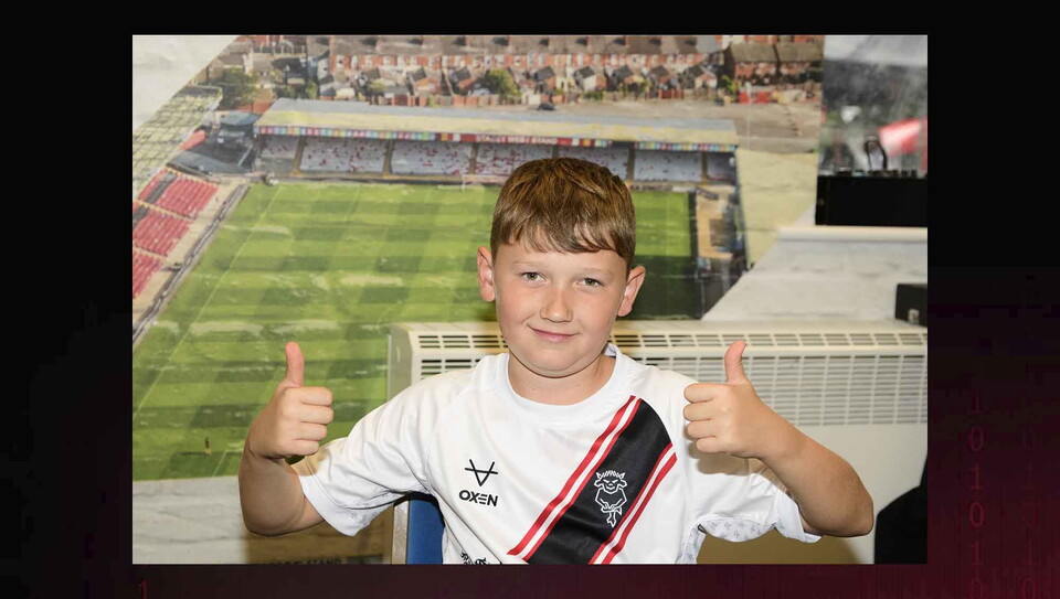 A fan image from City's 3-0 win over Notts County