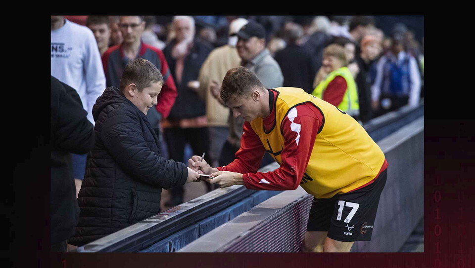 A fan image from City's 3-0 win over Notts County
