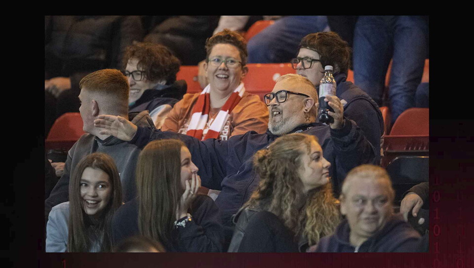 A fan image from City's 3-0 win over Notts County