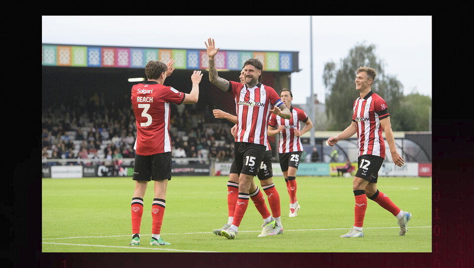 A match image from City's 3-0 win over Notts County