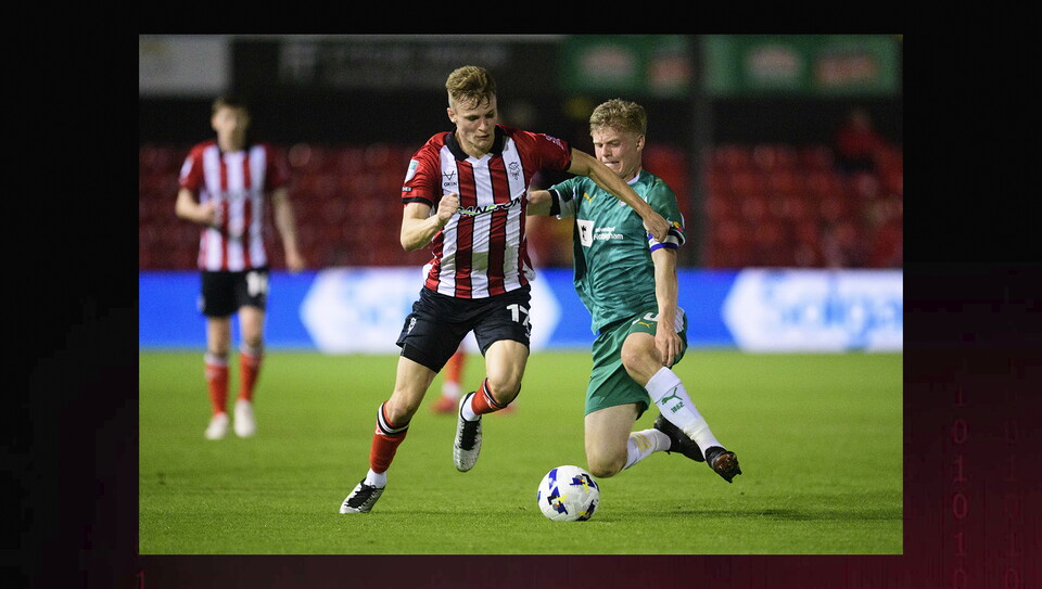 A match image from City's 3-0 win over Notts County