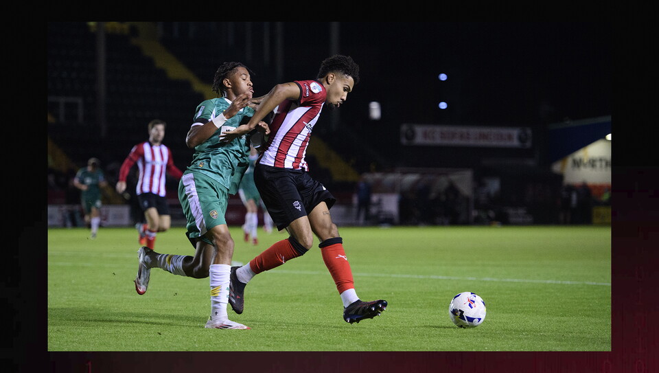 A match image from City's 3-0 win over Notts County