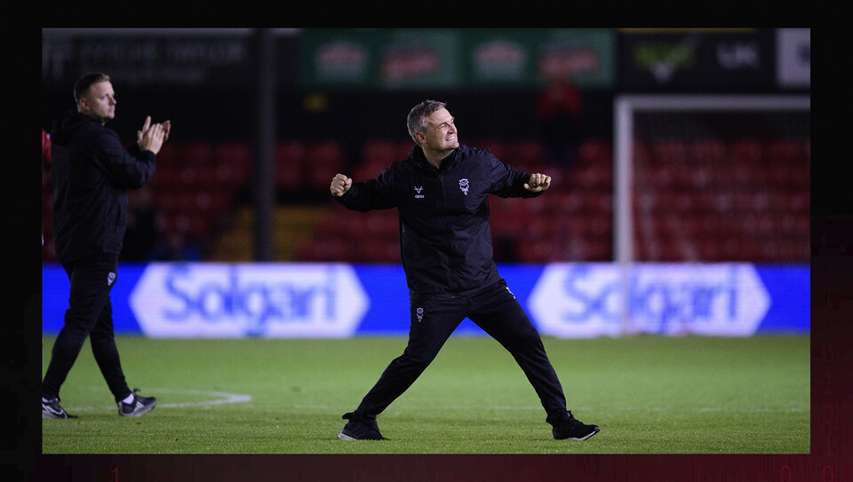 A match image from City's 3-0 win over Notts County