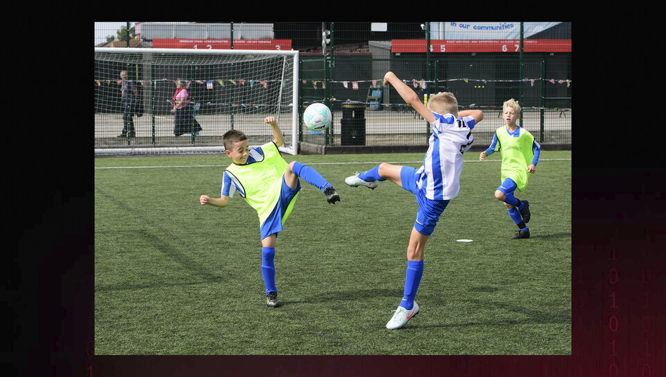 A matchday experience image from City's 2-2 home draw against Wigan Athletic