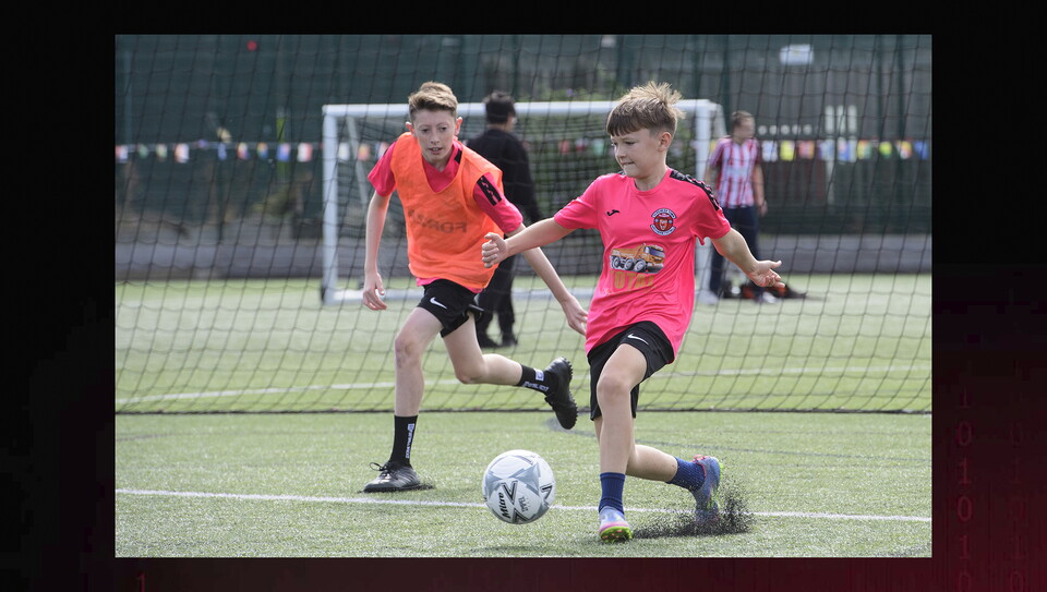 A matchday experience image from City's 2-2 home draw against Wigan Athletic