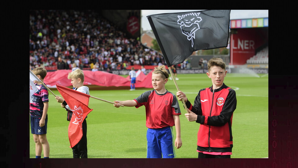 A matchday experience image from City's 2-2 home draw against Wigan Athletic