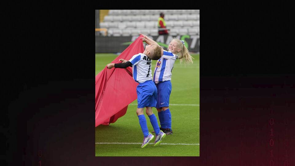 A matchday experience image from City's 2-2 home draw against Wigan Athletic