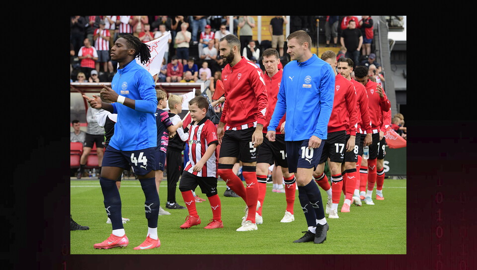 A matchday experience image from City's 2-2 home draw against Wigan Athletic