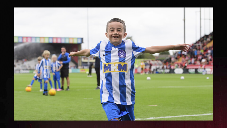 A matchday experience image from City's 2-2 home draw against Wigan Athletic