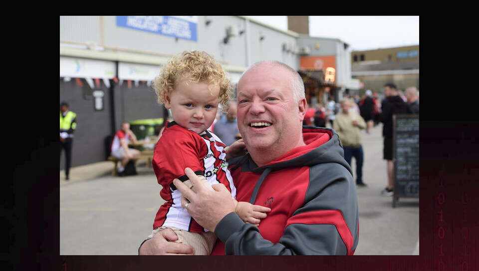 A fans image from City's home game against Wigan Athletic