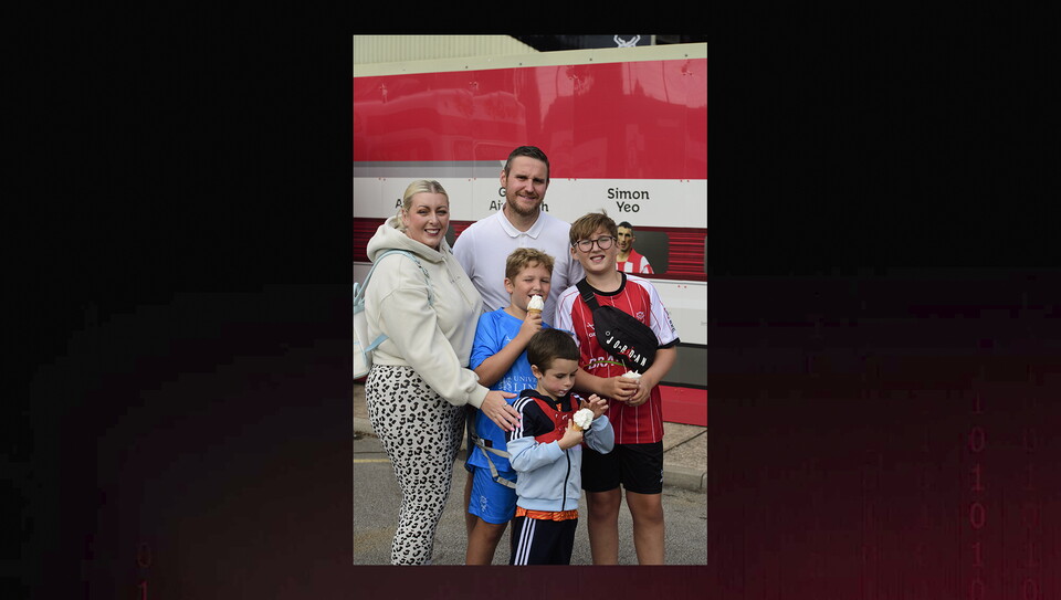 A fans image from City's home game against Wigan Athletic