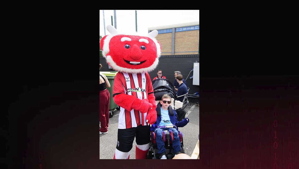 A fans image from City's home game against Wigan Athletic