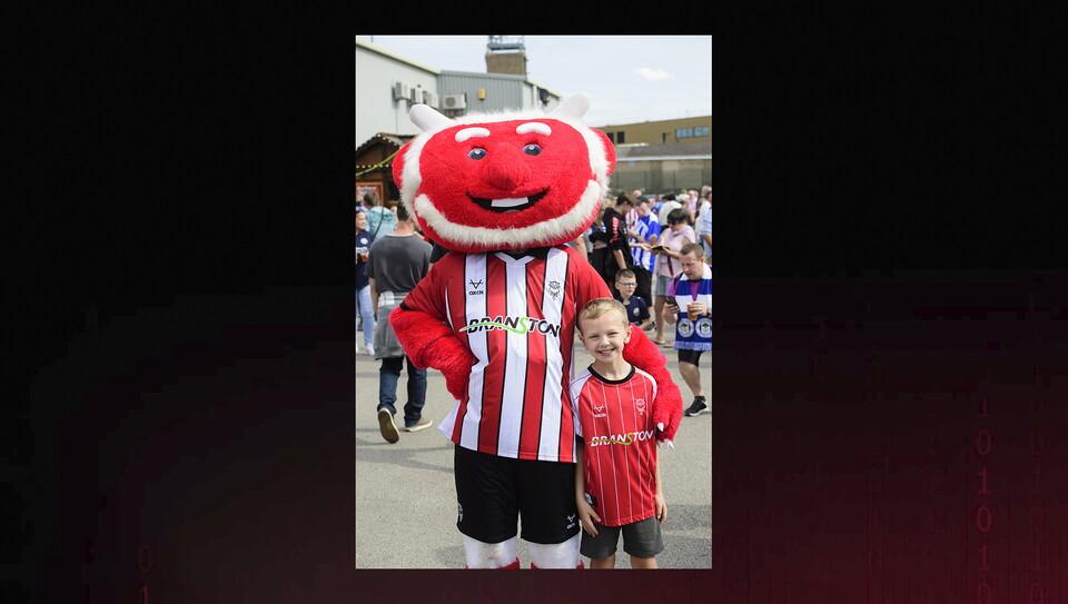 A fans image from City's home game against Wigan Athletic